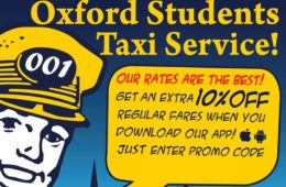 001 Taxis Oxford Student Promo Code
