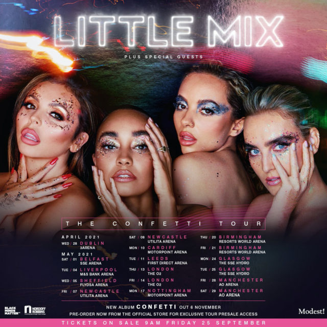 Little Mix Tour Supports Black Minds Matter