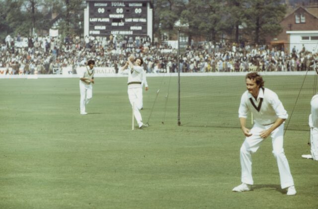 English cricket in 1975