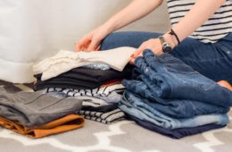 storing your clothes storage containers