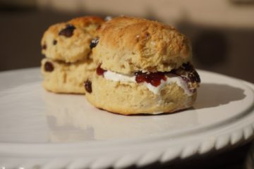 scones jam and cream or cream and jam